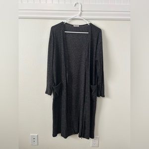 Heather Black Cardigan